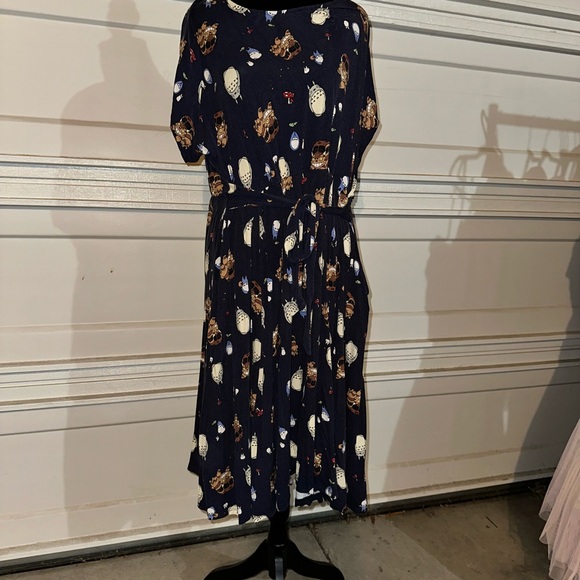 Her Universe Studio Ghibli Totoro Tie Waist Skater Dress 5X - Picture 3 of 4
